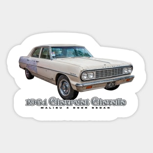 1964 Chevrolet Chevelle Malibu 4 Door Sedan Sticker